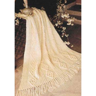 Aran Crochet blacnket pattern