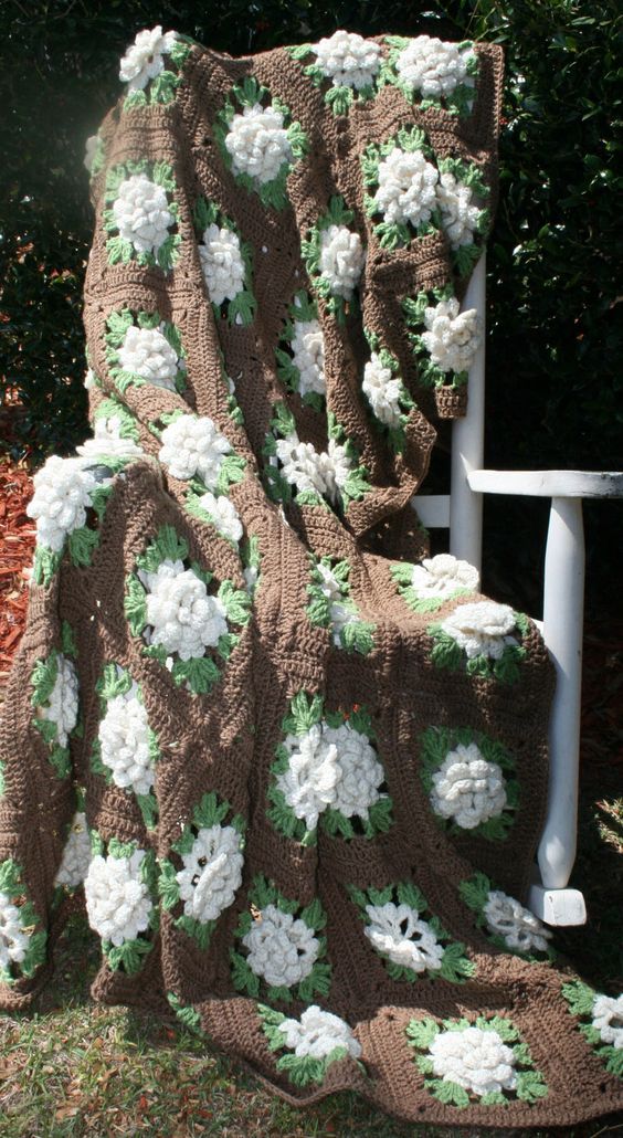brown-and-white-afghan-crochet-roses