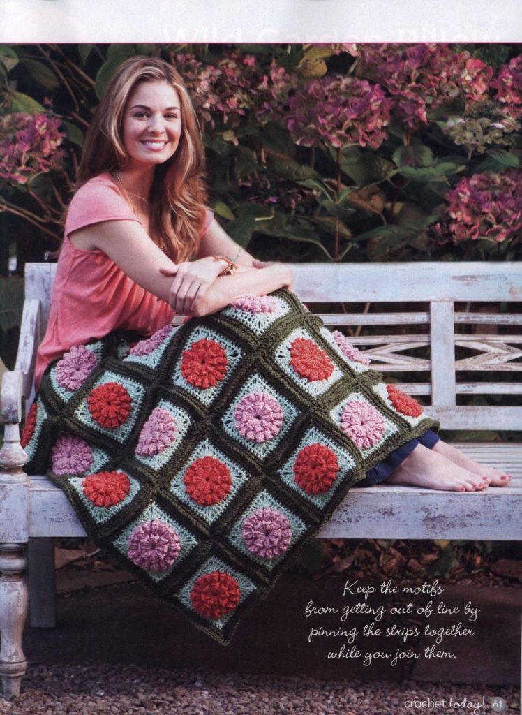 Dahlia Throw Crochet Pattern