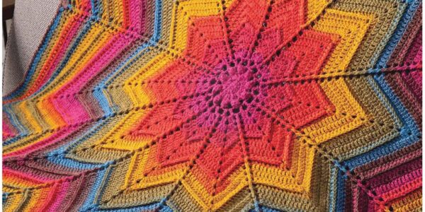 star-crochet-throw
